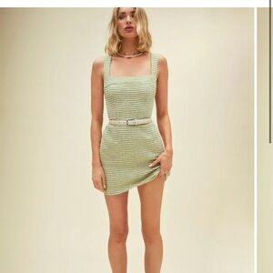 Celosia Linen Dress - Reformation - Like New - Size 10